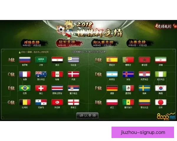 世界杯赛程全面解析与胜负竞猜策略全指南